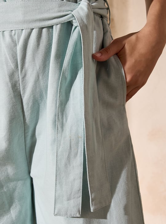 Girls Solid Jumpsuit