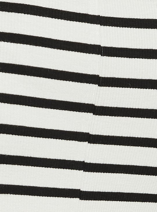 ALAYA F x URB_N Women Striped Long Skirt