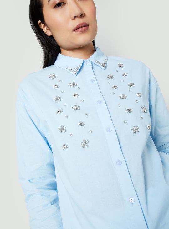 Women Embellished Shirt