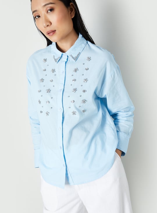Women Embellished Shirt