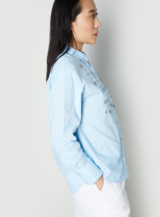 Women Embellished Shirt