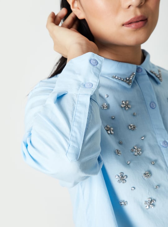 Women Embellished Shirt
