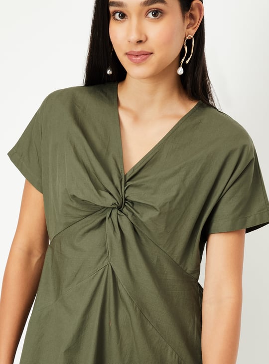 Kalki x Max Women Embroidered A-line Dress