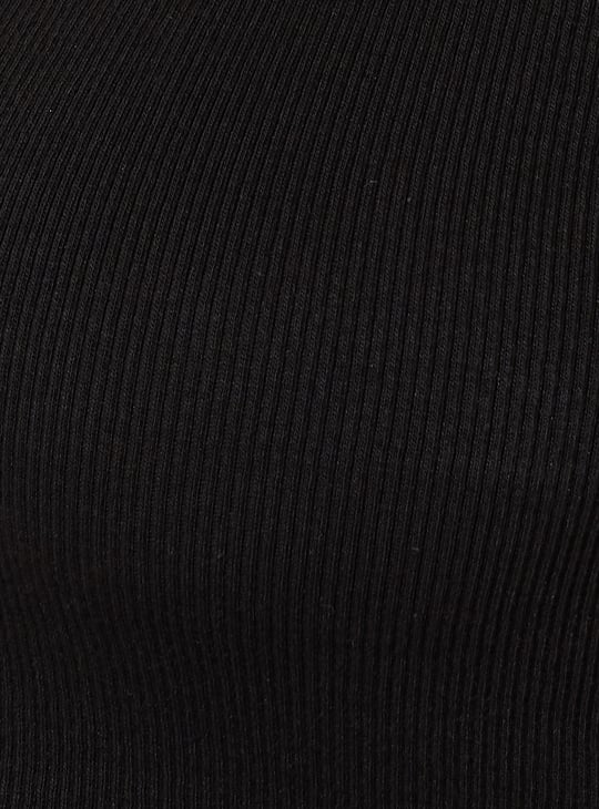 ALAYA F x URB_N Women Ribbed Crop Top