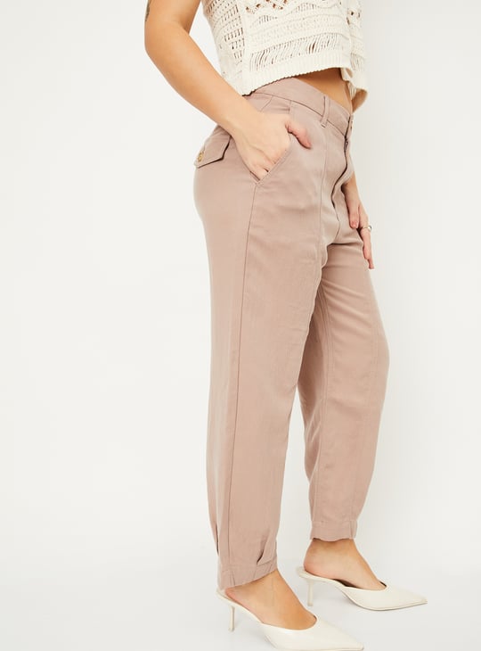 Women Textured Joggers