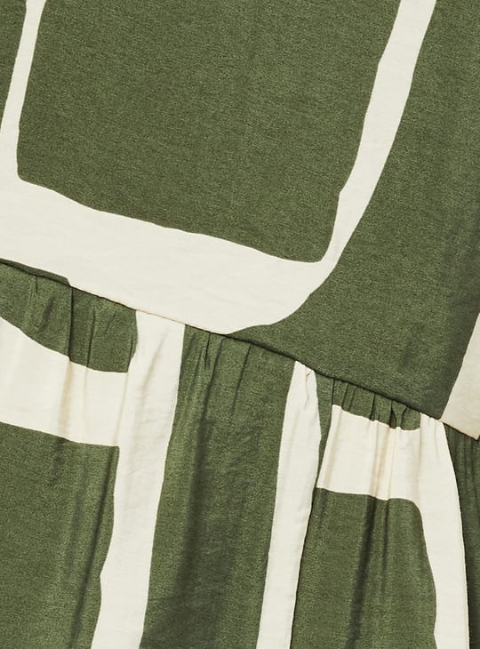 Women Printed A-line Tunic