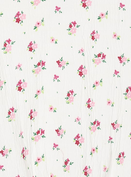 Girls Floral Print Top