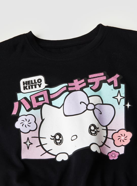 Girls Hello Kitty Printed Top