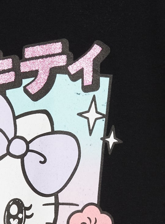 Girls Hello Kitty Printed Top