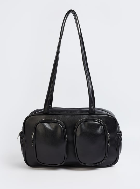 Women Solid Shoulder Bag