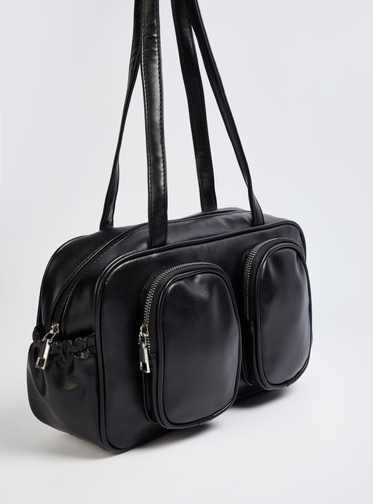 Women Solid Shoulder Bag