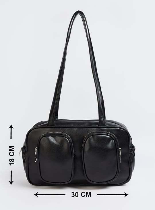 Women Solid Shoulder Bag