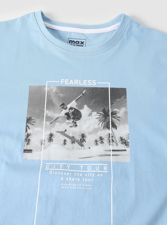 Boys Graphic Print T-shirt