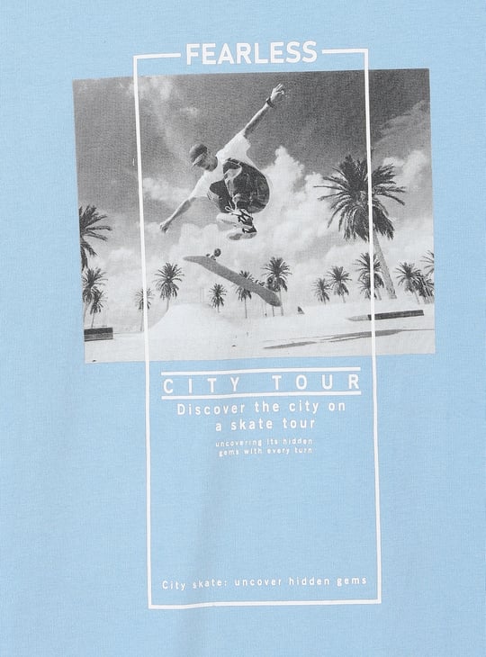 Boys Graphic Print T-shirt