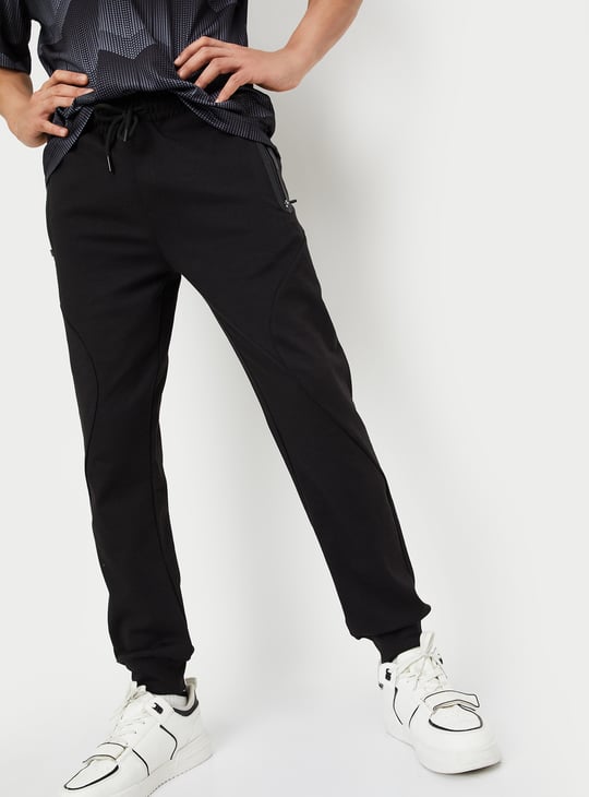 Men Solid Sports Joggers