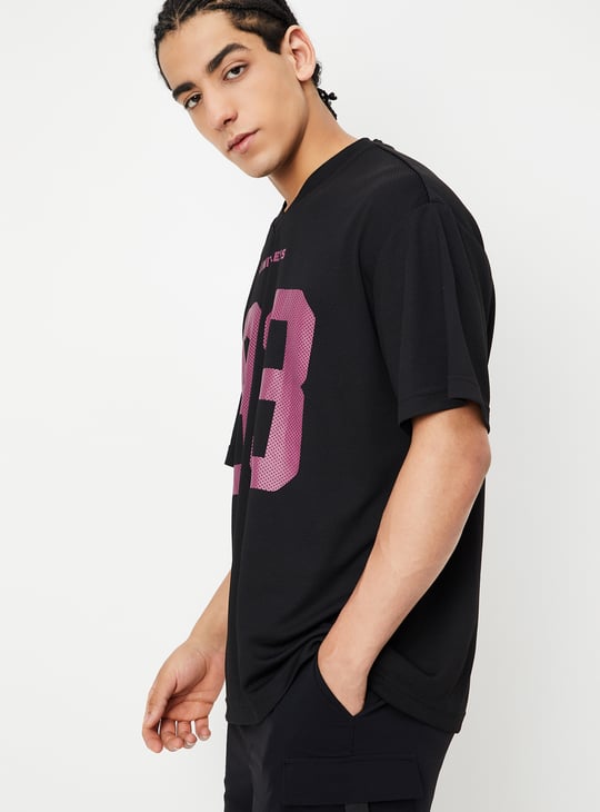 Men Printed Oversized T-shirt
