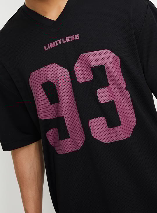 Men Printed Oversized T-shirt