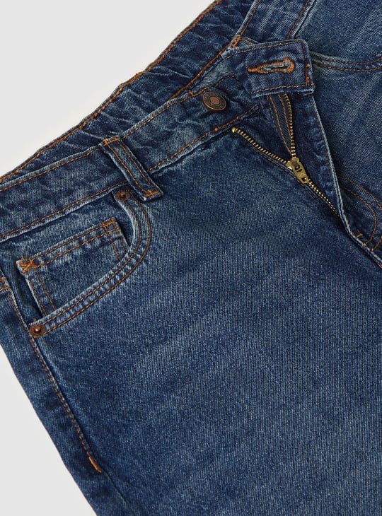 Boys Washed Relaxed Fit Jeans