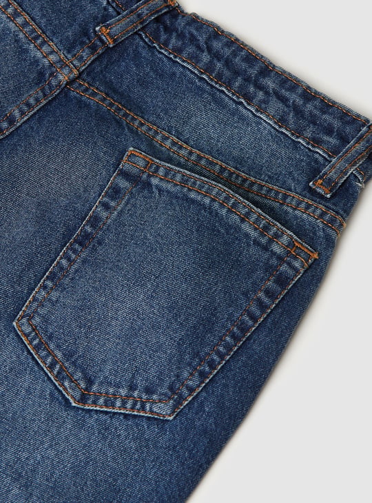 Boys Washed Relaxed Fit Jeans