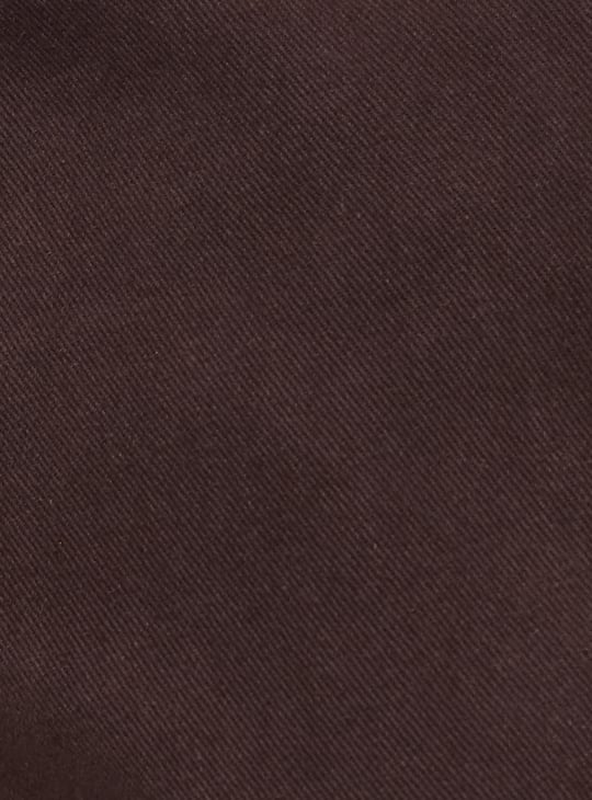 Men Solid Straight Fit Cargo Jeans