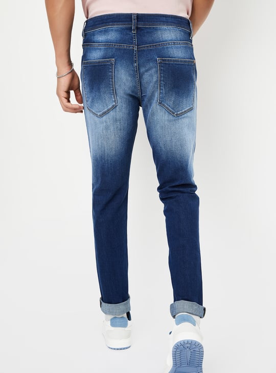 Men Distressed Skinny Fit Jeans