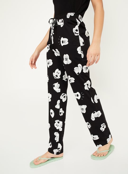 Women Mickey Printed Pyjamas