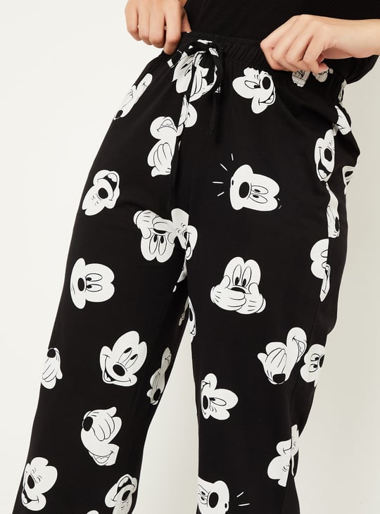 Women Mickey Printed Pyjamas