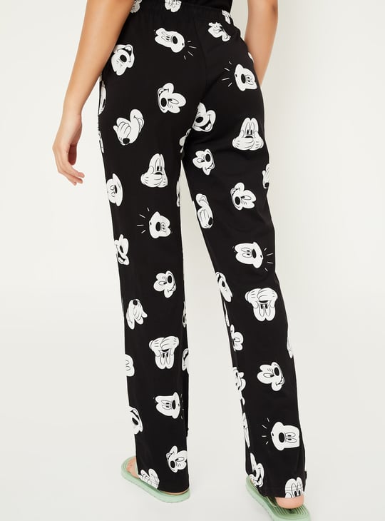 Women Mickey Printed Pyjamas