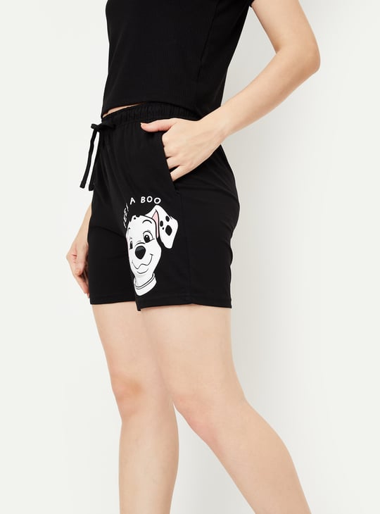 パンツ S dalmation knit shorts theredthread Buy Women 101 Dalmatians Print Knit Shorts Online at just Rs