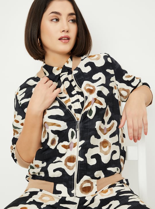 Women Ikat Print Top