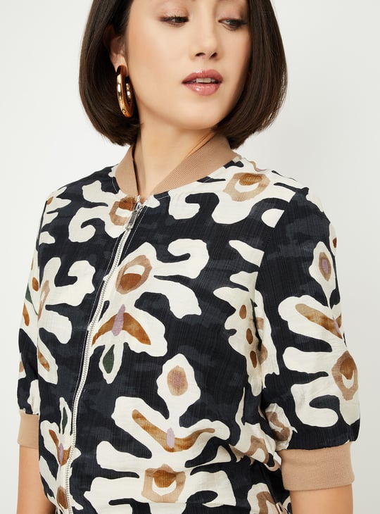 Women Ikat Print Top