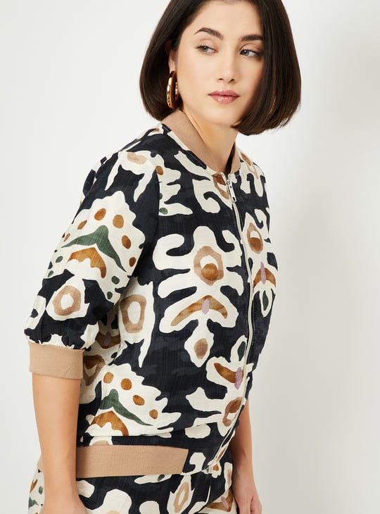 Women Ikat Print Top
