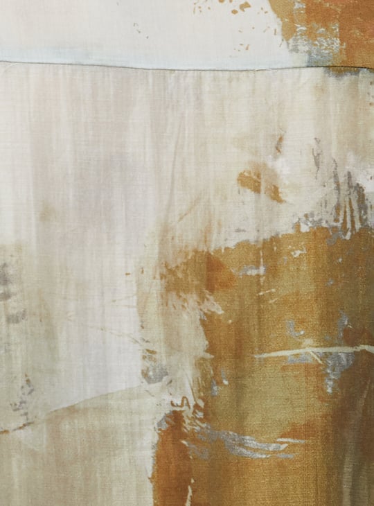 Women Printed Oversized Blouse