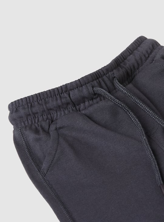 Boys Solid Knit Joggers
