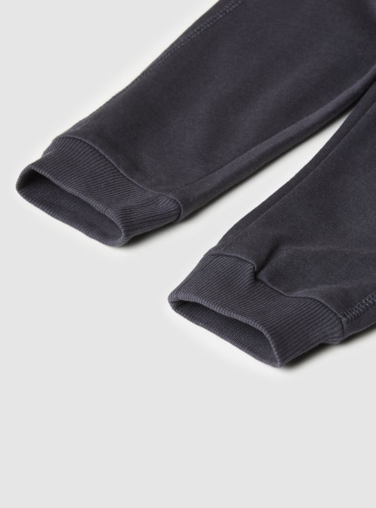 Boys Solid Knit Joggers