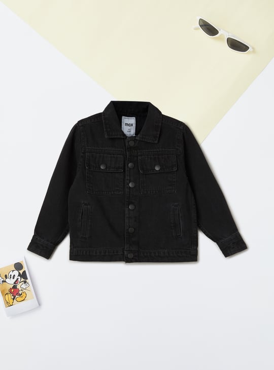Boys Rinsed Denim Jacket