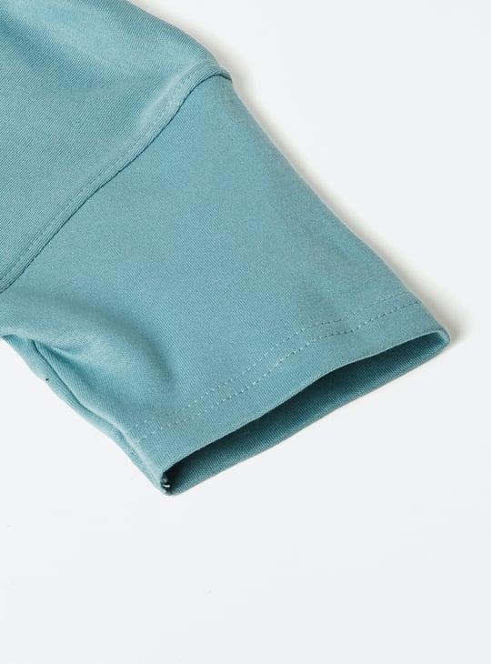 Boys Solid Hooded T-shirt