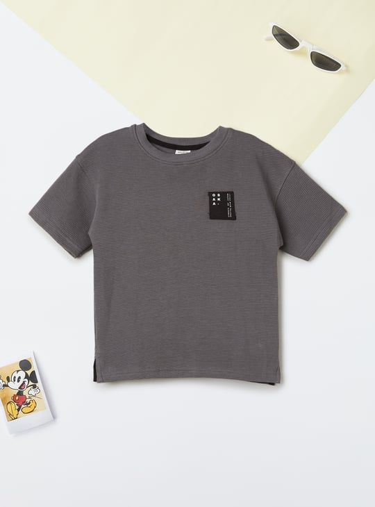 Boys Textured Co-ords Set