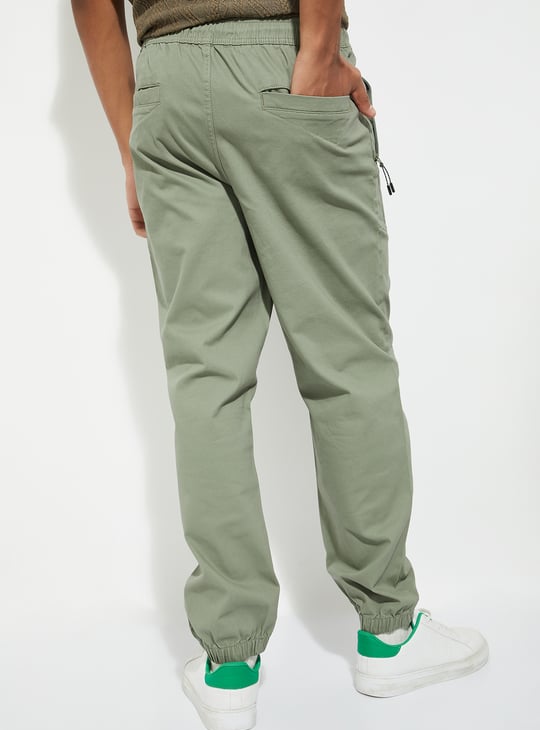 URB_N Men Textured Relaxed Fit Joggers