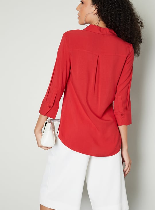 Women Solid Blouse