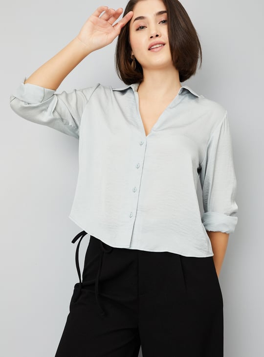 Women Solid Shirt