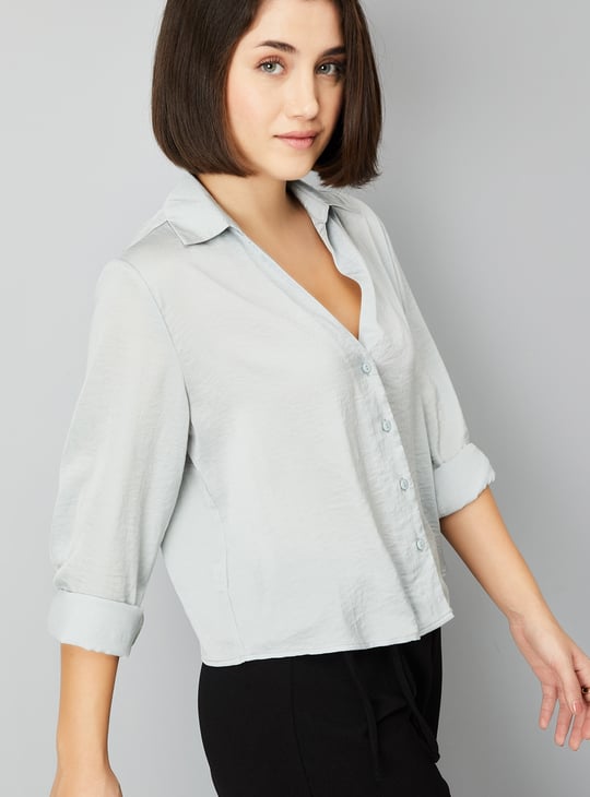 Women Solid Shirt