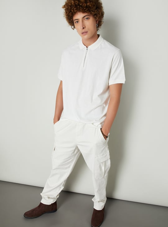 URB_N Men Knitted Polo T-shirt