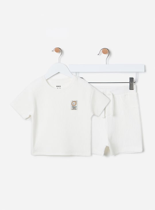 Boys Ribbed Co-ord Set