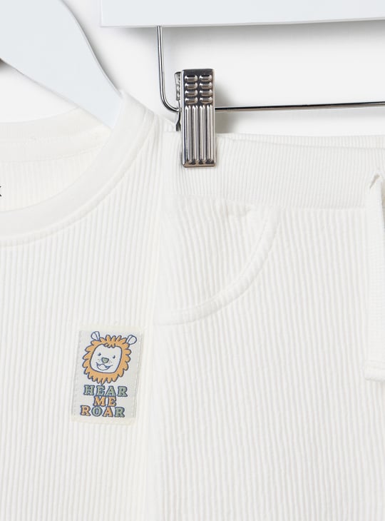 Boys Ribbed Co-ord Set