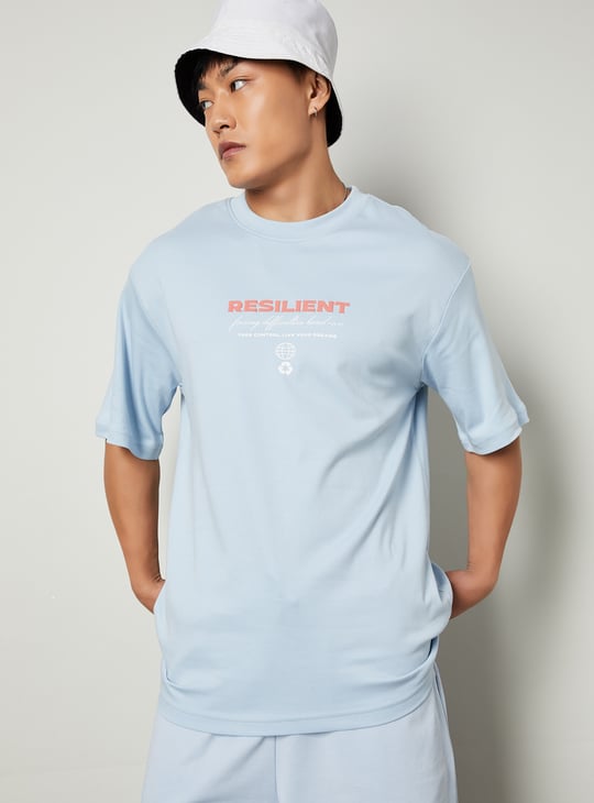 Men Printed Relaxed Fit T-shirt