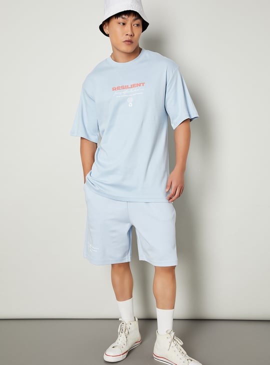 Men Printed Relaxed Fit T-shirt