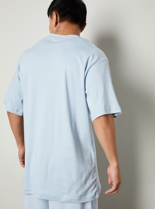 Men Printed Relaxed Fit T-shirt