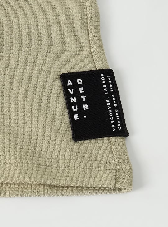 Boys Applique Shorts Set