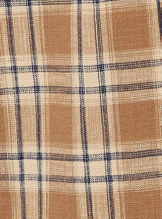 URB_N Men Checked Regular Fit Shirt